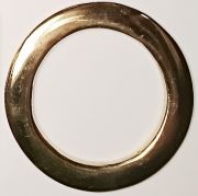  Nyereg hevederfl, lapos karika, 60 mm